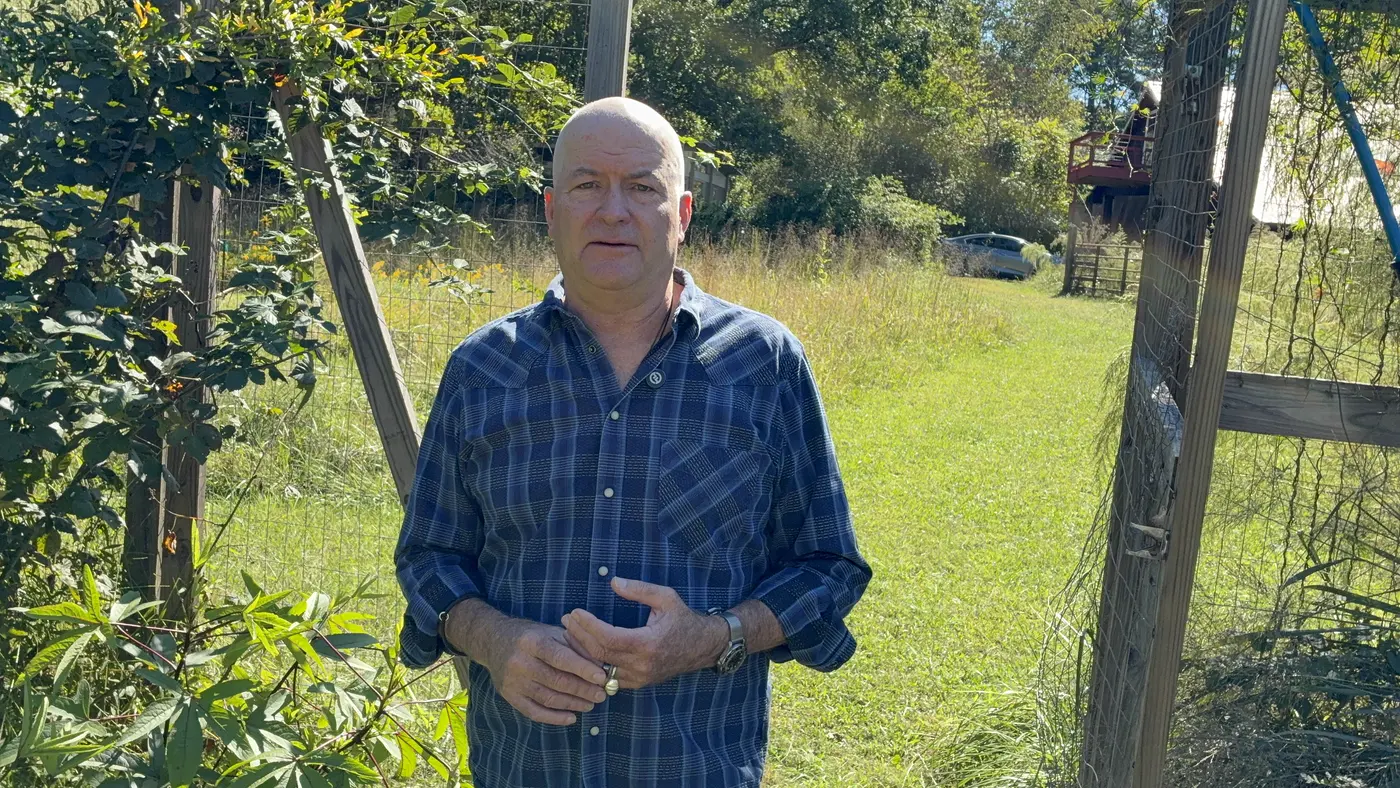The garden at Ecology of Health in North Carolina